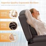 Yolsali Electric Power Oversized Recliner Chair with Massage