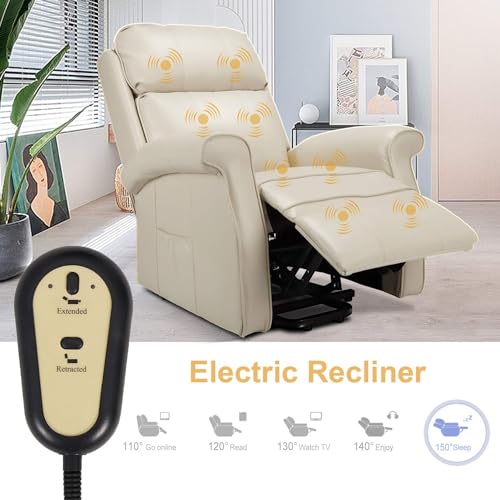 Esright Electric Power Lift Recliner Chair, Elderly Massage