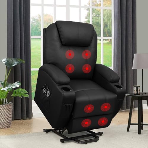 Flamaker Power Lift Recliner Chair with Massage & Heating