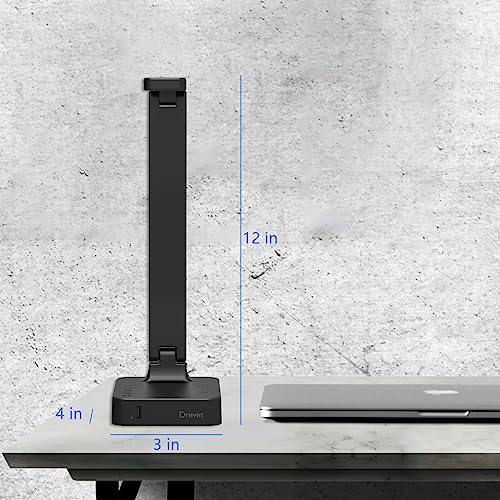 LED Desk Lamp with USB and AC Outlets