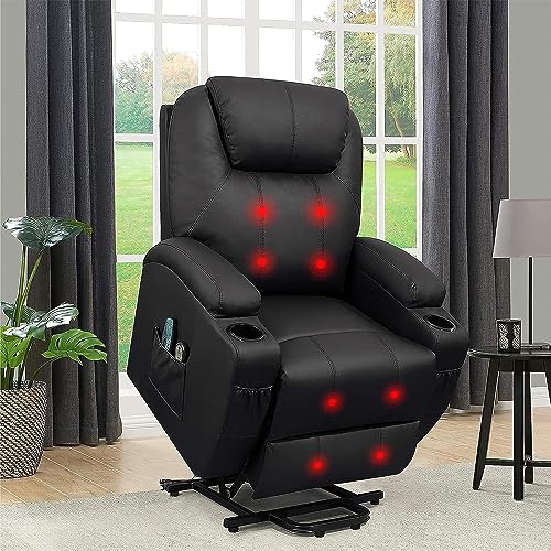Flamaker Power Lift Recliner Chair with Massage & Heating