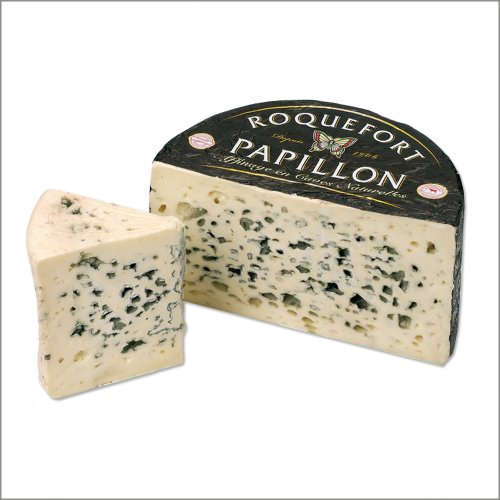 Roquefort AOP Papillon Black Label Half Moon (3 pound)
