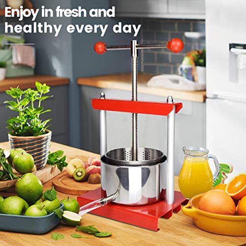 Stainless Steel Manual Fruit Press for Cheese Making