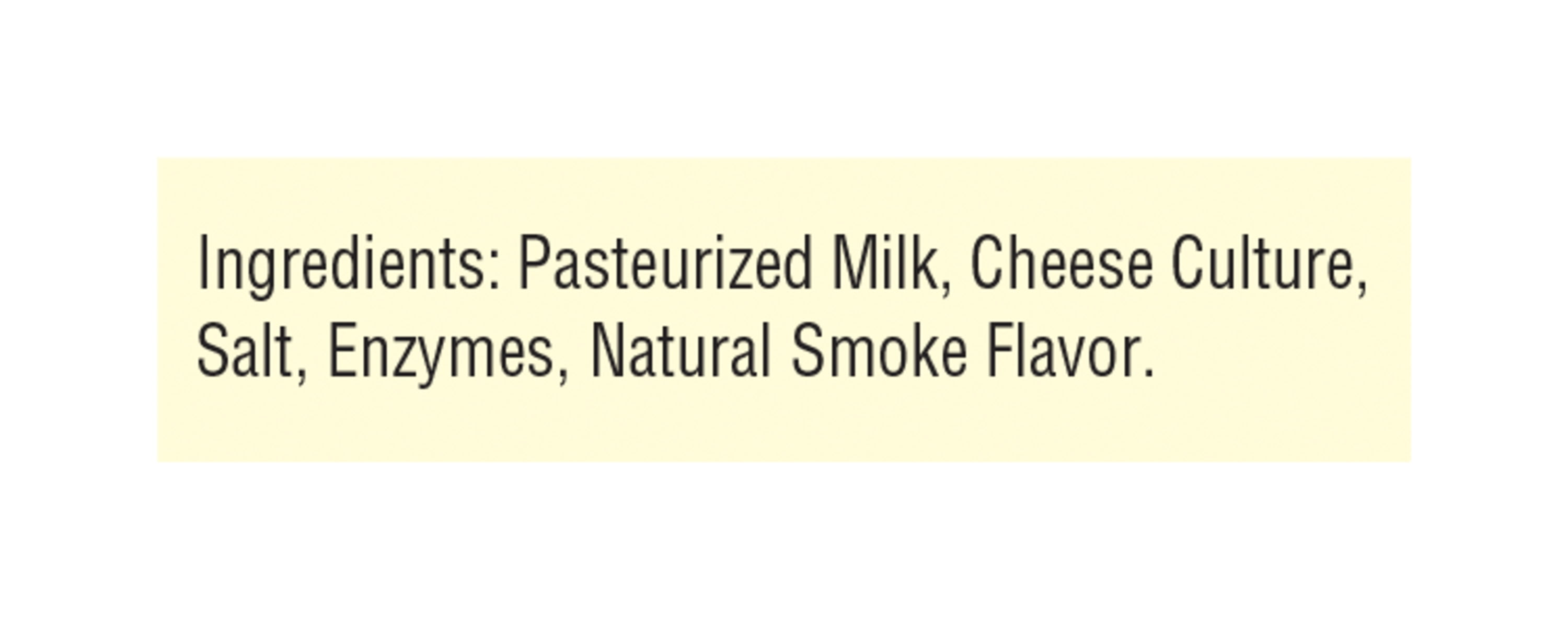 Smoke-flavored Provolone Cheese Slices