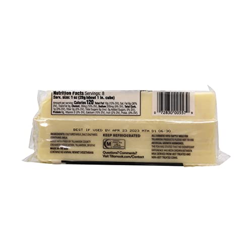 Tillamook Vintage Extra Sharp White Cheddar Cheese, 8oz