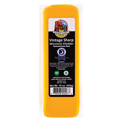 Wisconsin Vintage Sharp Cheddar Cheese - 1lb