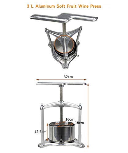 Aluminium Cheese Press (3L)