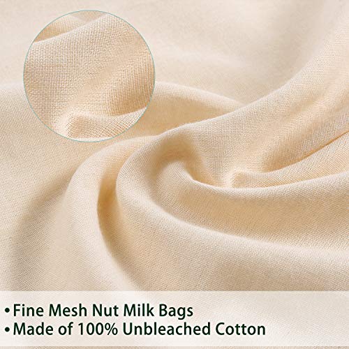 3 Pack Reusable Cotton Cheese Straining Bags