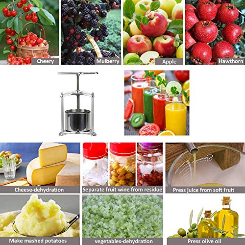 Aluminium Cheese Press (3L)