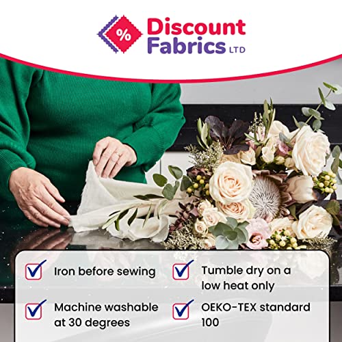 100% Cotton White Cheesecloth - 51 Inches