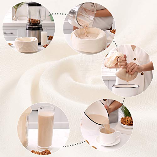 3 Pack Reusable Cotton Cheese Straining Bags