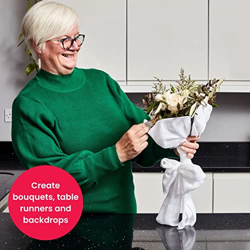 100% Cotton White Cheesecloth - 51 Inches