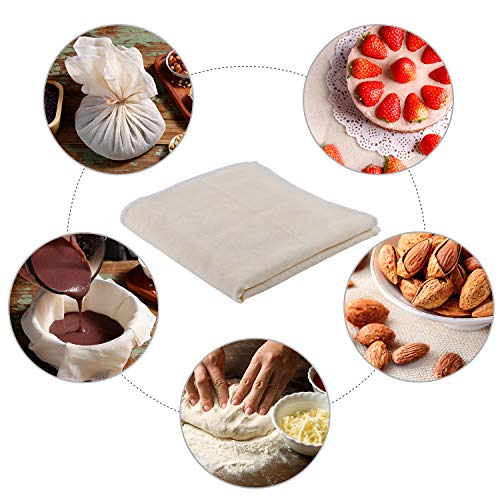 5 Pack of 100% Cotton Cheesecloth