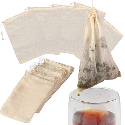 20-Pack Cotton Bags for Cheese Straining