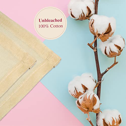 Pack of 3 Unbleached Muslin Cheese Cloths
