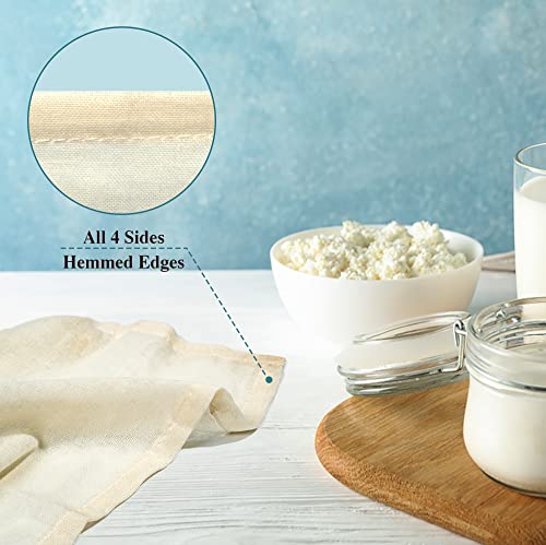 Pack of 3 Unbleached Muslin Cheese Cloths