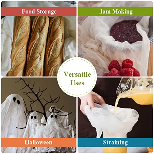 Pack of 3 Unbleached Muslin Cheese Cloths