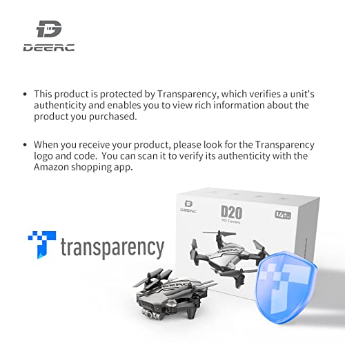 DEERC D20 Mini Drone with HD Camera