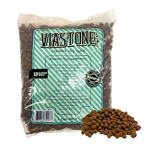 Viagrow Expanded Clay Pebbles - 10L Premium Rocks