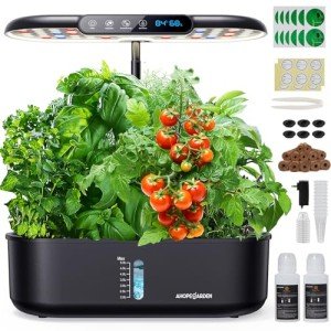 Ahopegarden Indoor Hydroponic Growing System with LED
