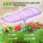 15-Pod Hydroponic Indoor Garden Kit with Grow Light