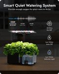 Indoor Hydroponic Garden System with LED Grow Light