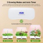 15-Pod Hydroponic Indoor Garden Kit with Grow Light
