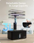 Indoor Hydroponic Garden System with LED Grow Light