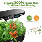 Ahopegarden Indoor Hydroponic Growing System with LED