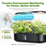 Ahopegarden Indoor Hydroponic Growing System with LED
