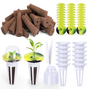 79-Piece Hydroponic Seed Starter Kit for Indoor Growing