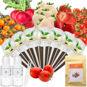 Strawberry and Pineberry Seed Pod Kit for Hydroponics