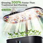 Ahopegarden Indoor Hydroponic Growing System with LED