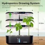 Ahopegarden Indoor Hydroponic Growing System with LED