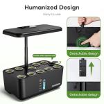 LED Indoor Hydroponic Growing System for Herbs & Vegetables