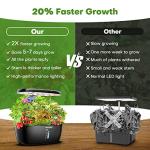 Ahopegarden Indoor Hydroponic Growing System with LED