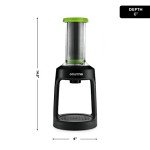 Gourmia Manual Single Serve French Press - Green