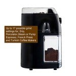 Secura Electric Burr Coffee Grinder - Adjustable Size