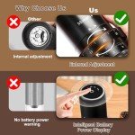 Mongdio Portable Electric Burr Coffee Grinder