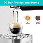 CASABREWS 20 Bar Espresso Machine with Frother