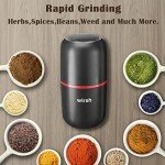Wirsh Electric Coffee and Spice Grinder 4.2oz