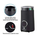 Electric Coffee and Spice Grinder with One Touch