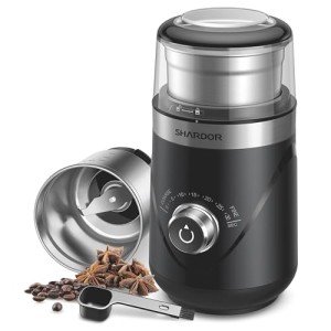 SHARDOR Electric Adjustable Coffee and Spice Grinder
