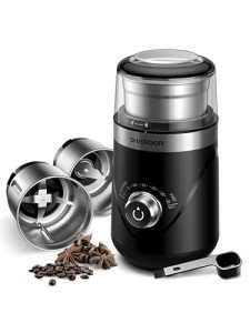 SHARDOR Electric Adjustable Coffee and Spice Grinder