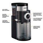 KRUPS Flat Coffee Burr Grinder for 2-12 Cups