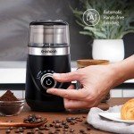 SHARDOR Electric Adjustable Coffee and Spice Grinder