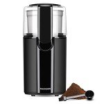 SHARDOR Electric Coffee and Herb Grinder, Black