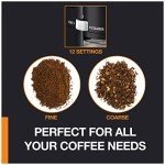KRUPS Flat Coffee Burr Grinder for 2-12 Cups