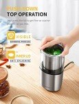 SHARDOR Electric Coffee and Spice Grinder, Silver