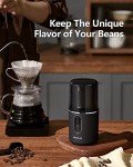 Cordless USB Rechargeable Coffee Bean Grinder